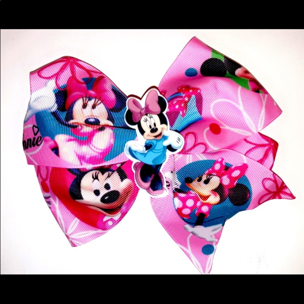 Large Minnie Mouse Bow ✨FREE SHIPPING ON 5+ BOWS✨